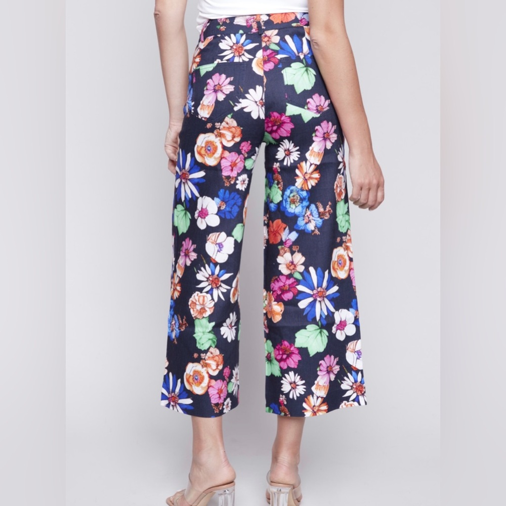 CHARLIE B ❣️Wide leg floral pants - Picture 6 of 10